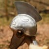 Spätrömischer Centurion Helm (Intercisa IV), Stahl