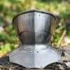 Gotische Halsberge, 1,2 mm Stahl