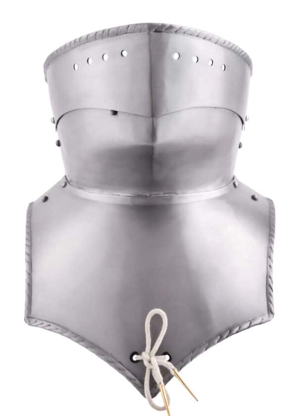 Mittelalterliche Halsberge, 1,2 mm Stahl