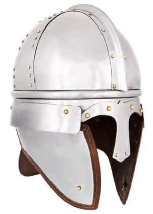 Spätrömischer Kavallerie Helm (Burgh Castle), Stahl