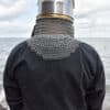 Coppergate Helm, mit unvernieteter Kettenbrünne, 1,6 mm Stahl