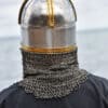 Coppergate Helm, mit vernieteter Kettenbrünne, 1,6 mm Stahl