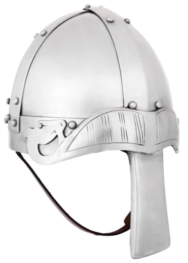 Spangenhelm mit Nasal, 2 mm Stahl