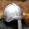Spangenhelm mit Nasal, 2 mm Stahl