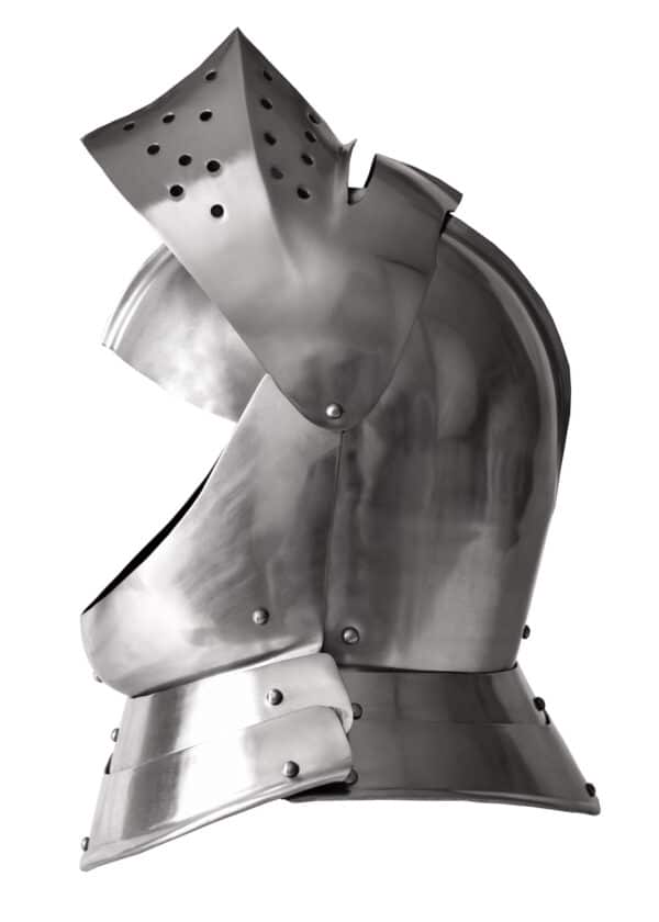 Geschlossener Helm, englischer Stil, 16. Jh.