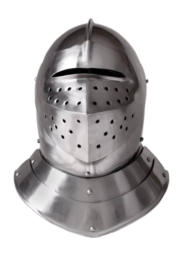 Geschlossener Helm, englischer Stil, 16. Jh.