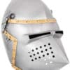 Beckenhaube, Hundsgugel, ca. 1390, 1,6 mm Stahl