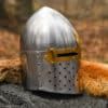 Topfhelm -Sugar Loaf-, ca.1330, 1,6 mm Stahl