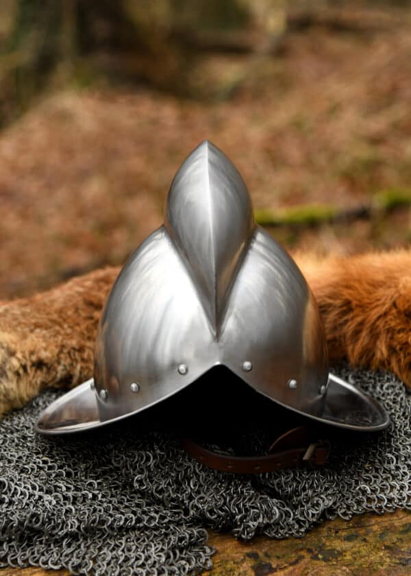 Deutscher Morion Helm, 1,6 mm Stahl
