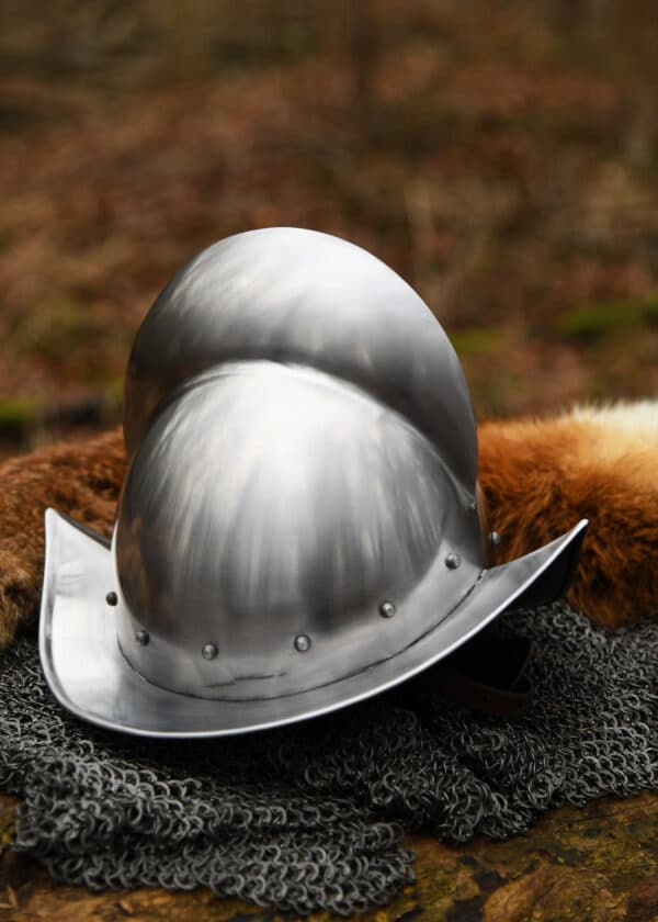 Deutscher Morion Helm, 1,6 mm Stahl