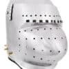 Beckenhaube mit Visier, 14. Jh., 2 mm Stahl