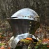 Deutscher Stechhelm, um 1500, 1,6 mm Stahl