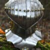 Deutscher Stechhelm, um 1500, 1,6 mm Stahl