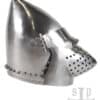 Hundsgugel, Mittelalter-Helm, Schloss Churburg ca. 1395, 1,2 mm Stahl