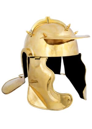 Auxiliar Infanterie-Helm, nach Niederbieber-Fund, aus Messing