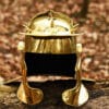 Auxiliar Infanterie-Helm, nach Niederbieber-Fund, aus Messing