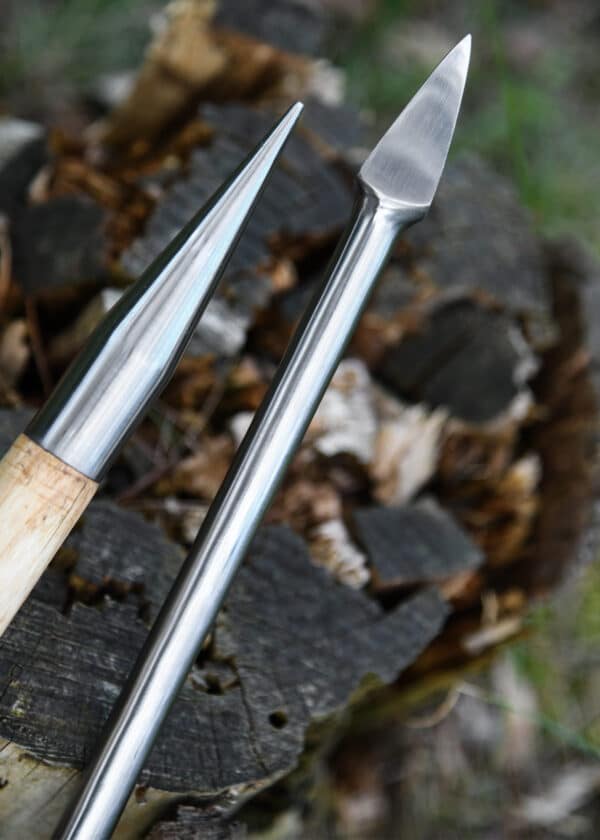 Römisches Pilum mit Holzschaft, 215 cm