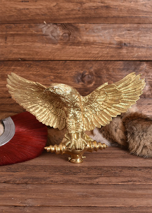 Aquila - Standarte, Römischer Legionsadler mit Schaft