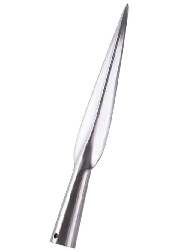 Blattförmige Speerspitze der Antike, ca. 31 cm