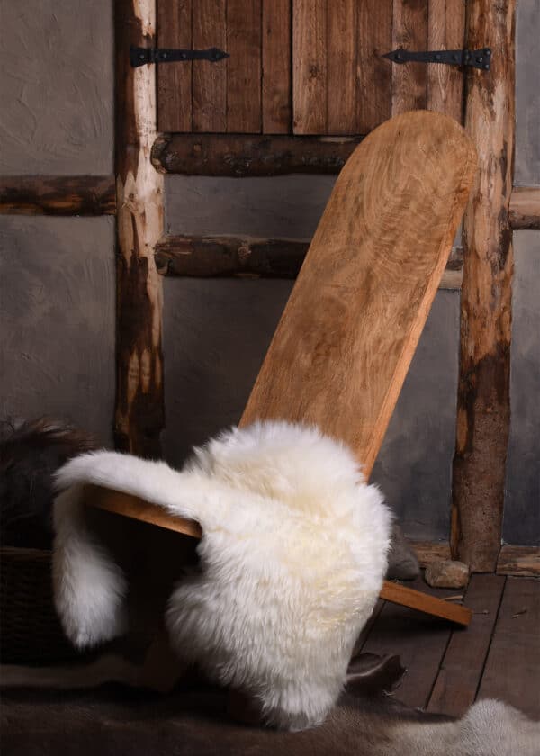 Steckstuhl aus Hartholz