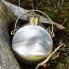 Römische Feldflasche (Laguncula), Stahl und Messing