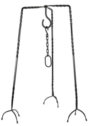 1916438300_dreibein_tripod_lager-1 Geschmiedetes Dreibein, ca. 93 cm