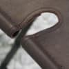 Römischer Klapphocker, Stahl und Leder