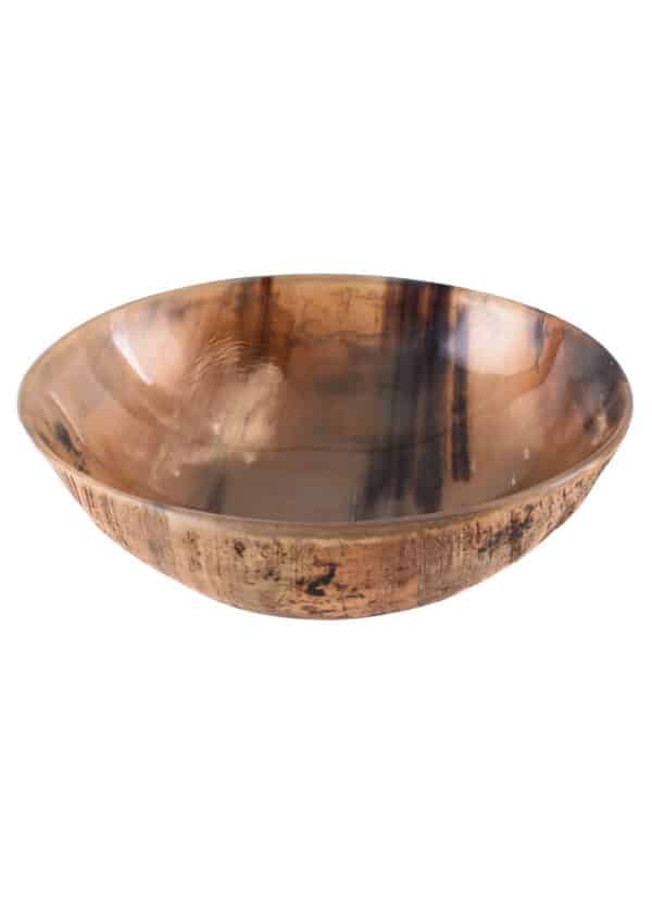 Rohovinová miska, priemer cca 21 cm