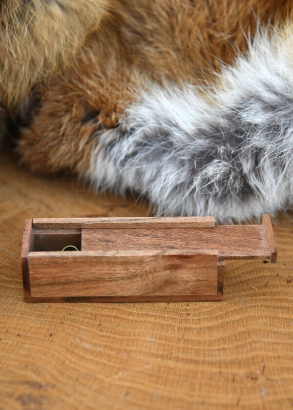 Drevená škatuľka, 10 cm