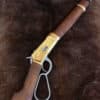 Winchester Mare's Leg Gewehr, 55 cm, Messingbeschläge, Replik