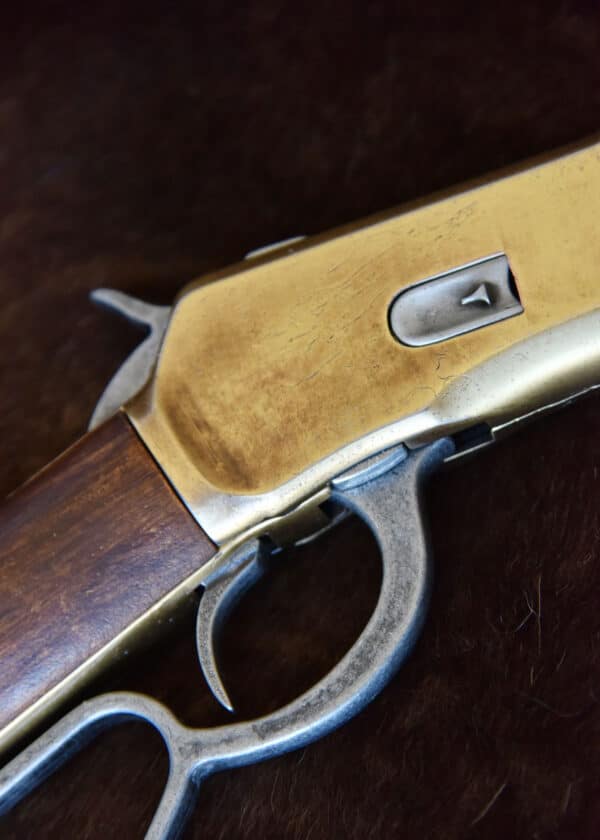 Winchester Mare's Leg Gewehr, 55 cm, Messingbeschläge, Replik