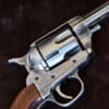 Colt-Revolver .45, US-Kavallerie 1873, Poliertes Nickel-Finish & Holz, Replik