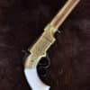 Volcanic-Pistole von 1854, Messing und Perlmutt-Imitat, Replik