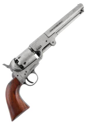 Colt Navy 1851, Perkussionsrevolver, Altgrau, Replik