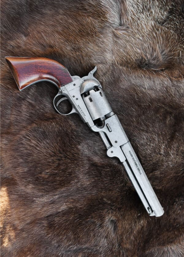 Colt Navy 1851, Perkussionsrevolver, Altgrau, Replik