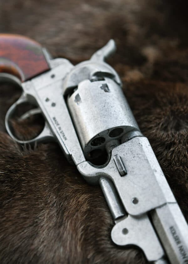 Colt Navy 1851, Perkussionsrevolver, Altgrau, Replik