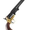 Colt Navy 1851, Perkussionsrevolver, Schwarz mit Messingrahmen, Replik