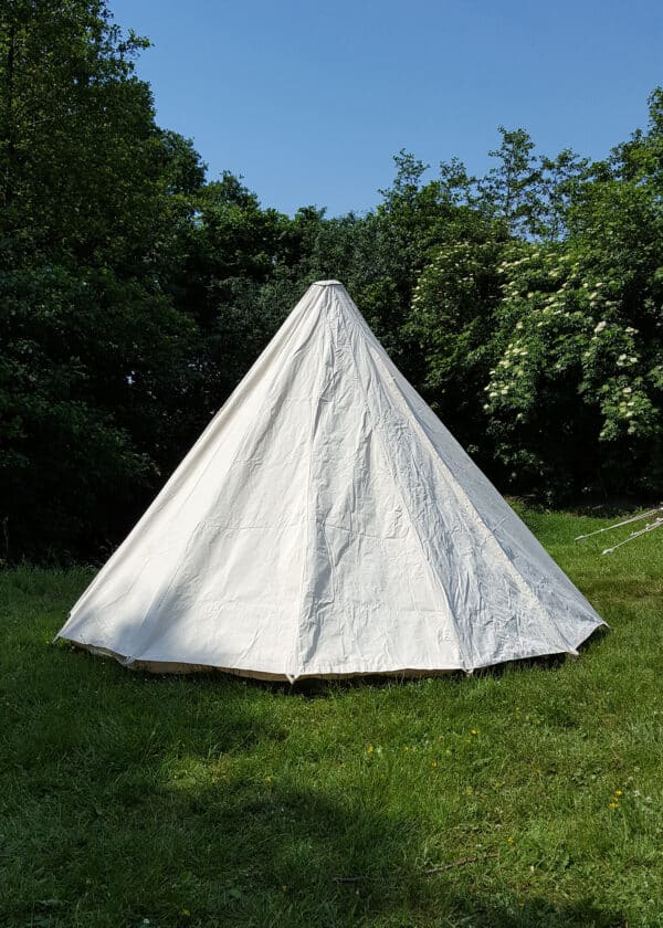 Jednomastový stan Walburg, 3.5 m, 350 gsm, s drobnými nedostatkami
