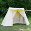 Sachsenzelt Jorvik, 2 x 4 m, 340 gsm, naturfarben