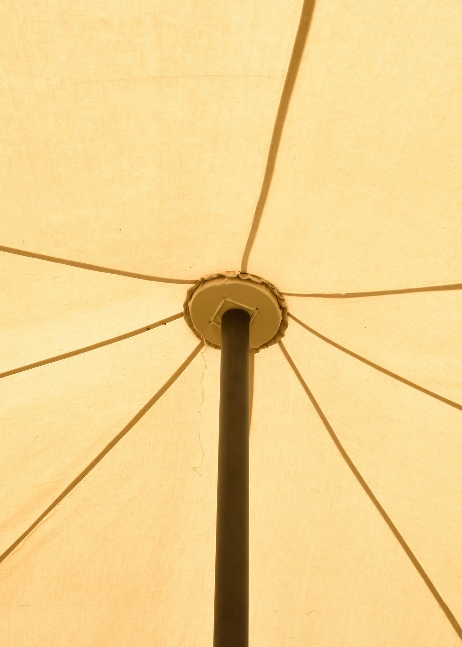 Ritterzelt Herold, 6 x 6 m, 425 gsm, naturfarben