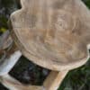 Holz-Hocker, ca. 45 cm hoch