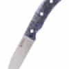 Feststehendes Messer Swedish Forest, Stabil. Maserbirke, Blau