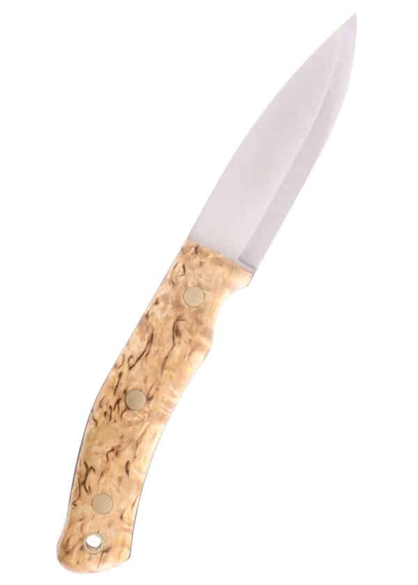 Feststehendes Messer Swedish Forest, Maserbirke + Feuerstahl