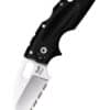 Taschenmesser Tuff Lite, Gezahnte Schneide, Schwarz