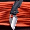 Taschenmesser Tuff Lite, Glatte Schneide, Schwarz
