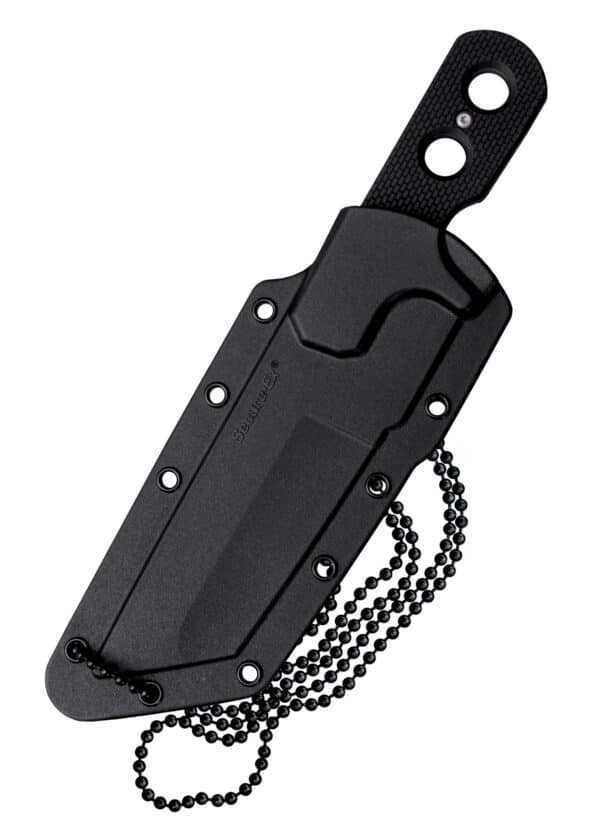 Mini Tac Tanto, Halsmesser mit gezahnter Klinge