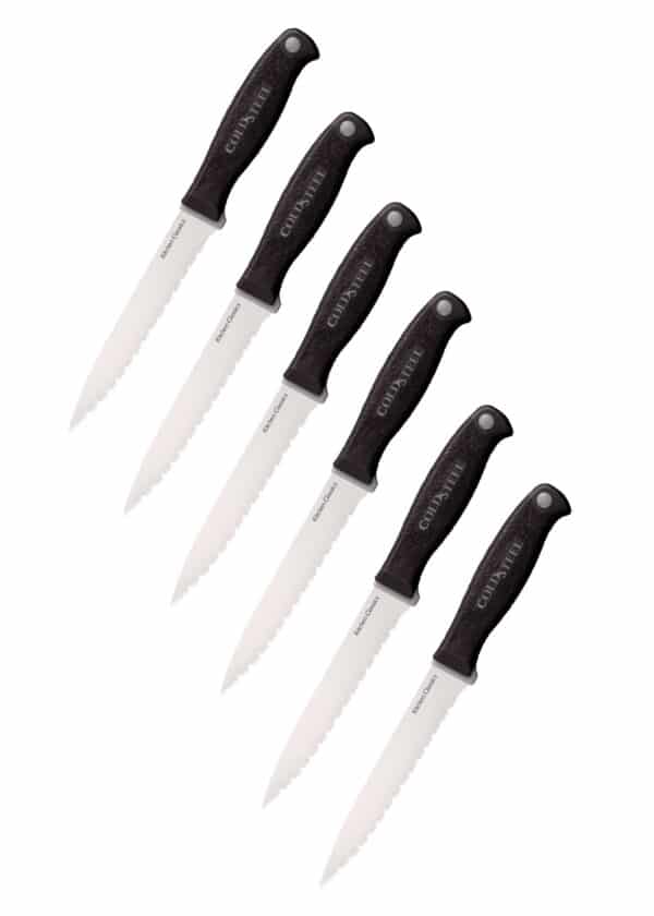6er Steakmesserset, Kitchen Classics, mit optimierten Griffen