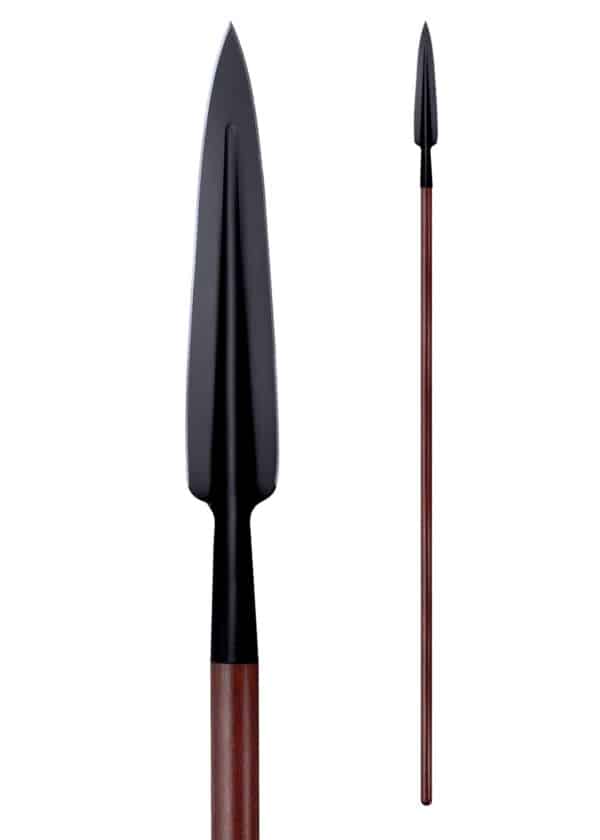 Assegai mit langem Schaft, inkl. Scheide