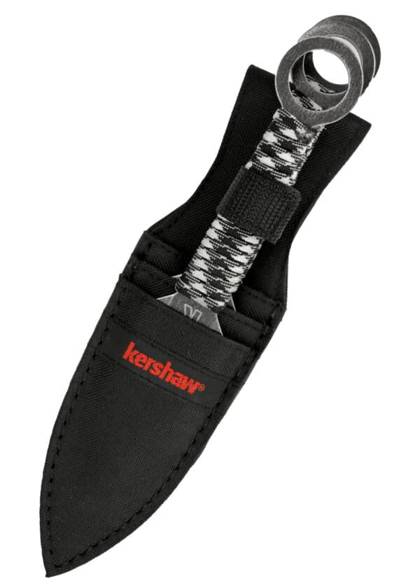 Kershaw Ion, 3er Wurfmesser-Set mit Nylonscheide