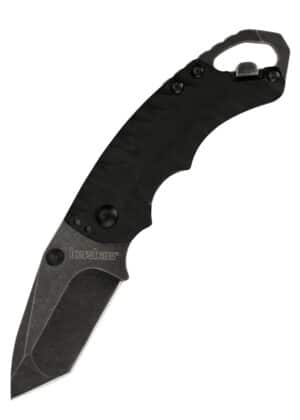 Vreckový nôž Kershaw Shuffle II, čierny, BlackWash